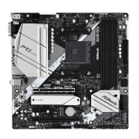 Материнська плата AMD AM4 B5504DDR4 2PCIex16 2M.2 VGA/HDMI/DP TypeC ASROCK B550M PRO4