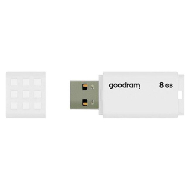 Флеш пам'ять 8GB UME2 WHITE 20R/5W USB 2.0 GOODRAM UME2-0080W0R11