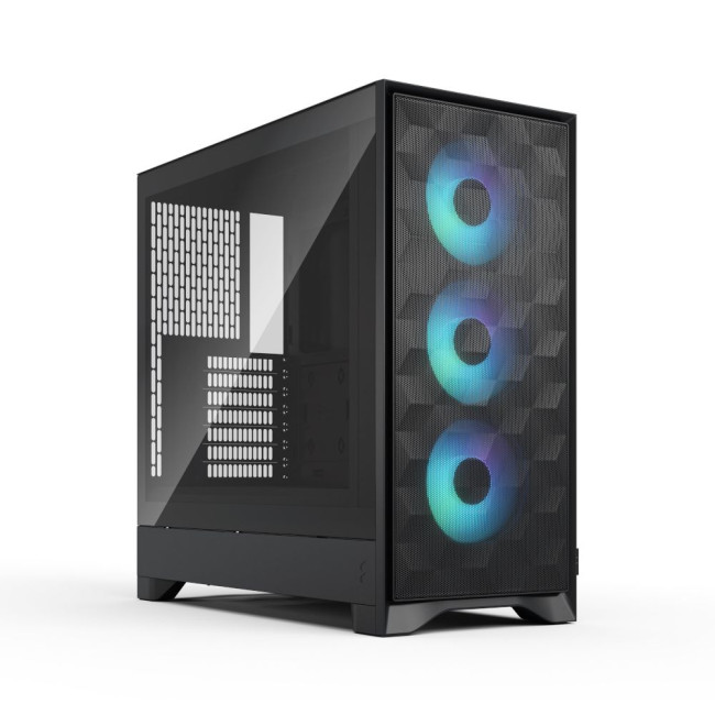 Корпус ATX без БЖ, чорний, з загартованим cклом Pop 2 Air Black TG RGB FRACTAL DESIGN Pop 2 Air Black TG RGB (FD-C-POA2A-03)