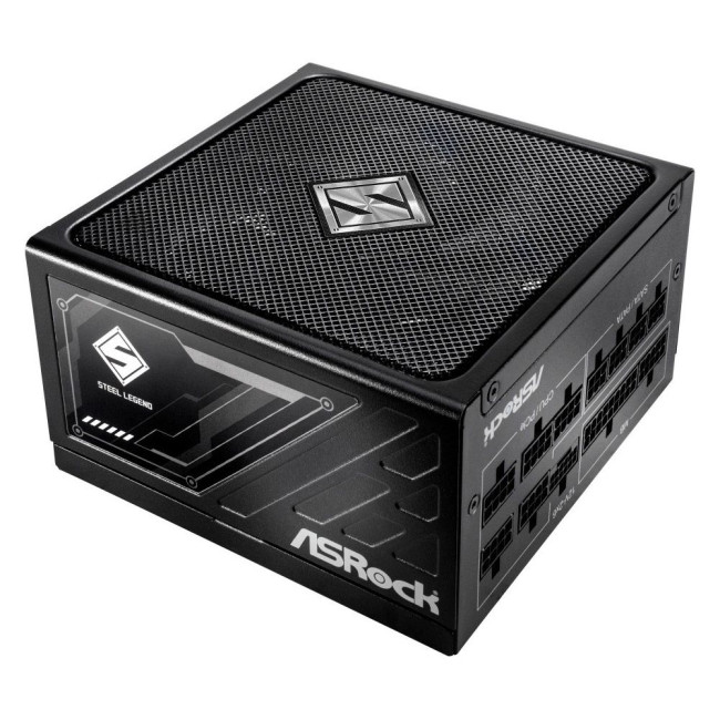 Блок живлення 850W, 80 Pluse GOLD, PCIe 5.1 & ATX3.1 Ready, Fully Modular, 135mm Fan ASROCK SL-850G