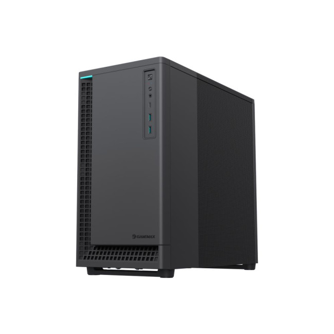 Корпус комп'ютерний Midi ATX без блока живлення ATX,M-ATX,ITX,ABS ,Mesh,USB3.0x2,Type-C(Gen2) GAMEMAX P30 BK