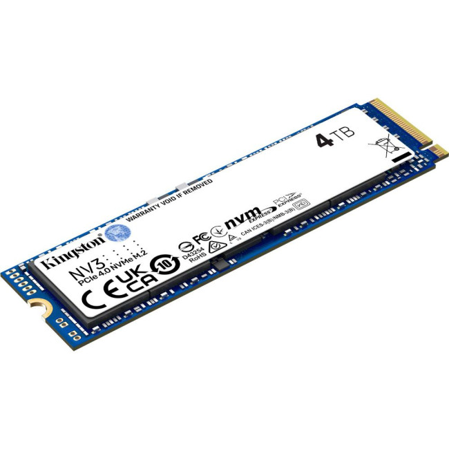 накопичувач M.2 4000GB NV3, PCIe 4.0  NVMe KINGSTON SNV3S/4000G