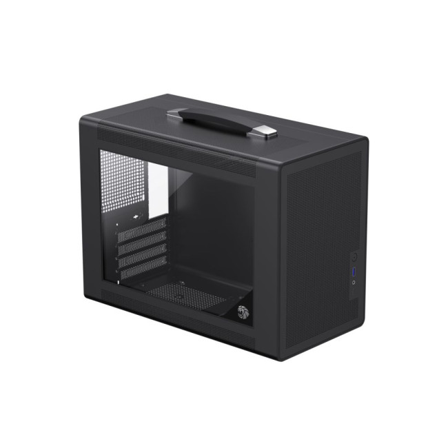 Корпус Mini Tower без блока живлення U-ATX(244*185mm),  FLEX-ATX(229*191mm)、ITX(170*170mm), 1*usb 3. GAMEMAX Spark Air BK