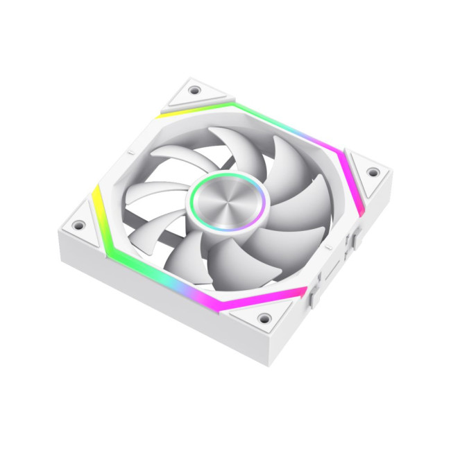 Кулер для корпусу KIT 3*120мм 3pin AURA (M/F)&4pin PWM Air Flow58,6 CFM Static Air Pressure1.98mm - GAMEMAX FN12A-N2 WL-W