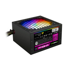 Блок живлення ATX 800W,RGB,box, APFC, 12см, 80+Bronze GAMEMAX VP-800-RGB
