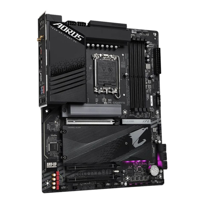 Mатеринська плата s1700 Intel Z790 DP/HDMI 4xDDR5 4xM.2 2.5GbE LAN ATX GIGABYTE Z790 AORUS ELITE AX