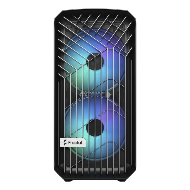 Корпус E-ATX (до 274 мм) без БЖ, чорний, скло Torrent Compact RGB Black TG FRACTAL DESIGN Torrent Compact RGB Black TG (FD-C-TOR1C-02)