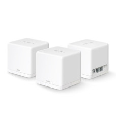 Домашня Mesh Wi-Fi система Mercusys(3шт комплект)AC1300 Whole-Home Mesh Wi-Fi/2x1000Mbps LAN Ports MERCUSYS Halo H30G(3-pack)