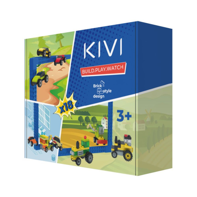 Набір конструктор Auto для KidsTV, 568 деталей KIVI KAU32M