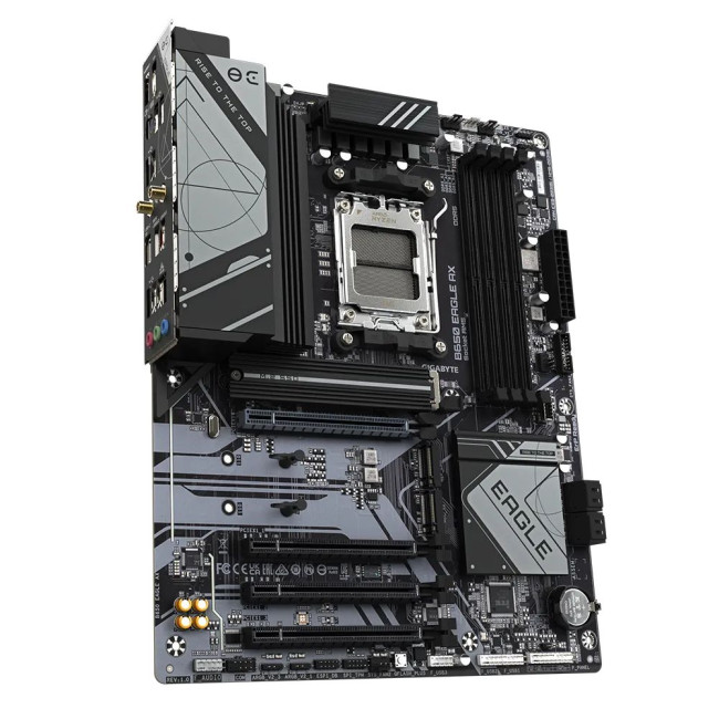 Mатеринська плата sAM5 AMD B650 DP/HDMI 3xM.2  GbE LAN ATX GIGABYTE B650 EAGLE AX