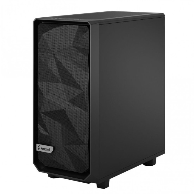 Корпус ATX без БЖ, чорний,темне скло Meshify 2 Compact Black TG DT FRACTAL DESIGN Meshify 2 Compact Black TG DT (FD-C-MES2C-02)