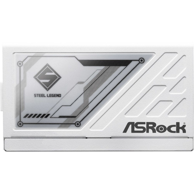 Блок живлення 850W, 80 Pluse GOLD, PCIe 5.1 & ATX3.1, Fully Modular, Native 12V-2x6, 135mm Fan, Whit ASROCK SL-850GW