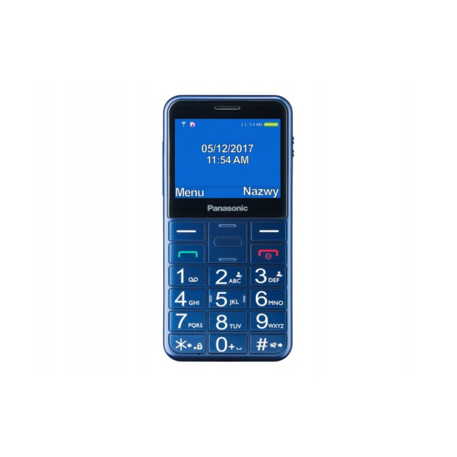 Мобільний телефон блакитний PANASONIC KX-TU155EXCN