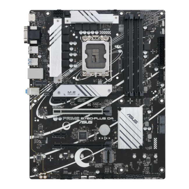 материнська плата s1700/4DDR4/VGA/HDMI/DP/4PCIe/4SATA/3xM.2/COM ASUS PRIME B760-PLUS D4