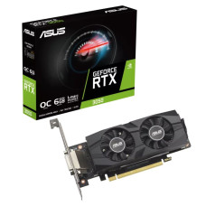 Відеокарта NVIDIA RTX 3050/DUAL/OC/LP/BRK/6GB/GDDR6 ASUS RTX3050-O6G-LP-BRK