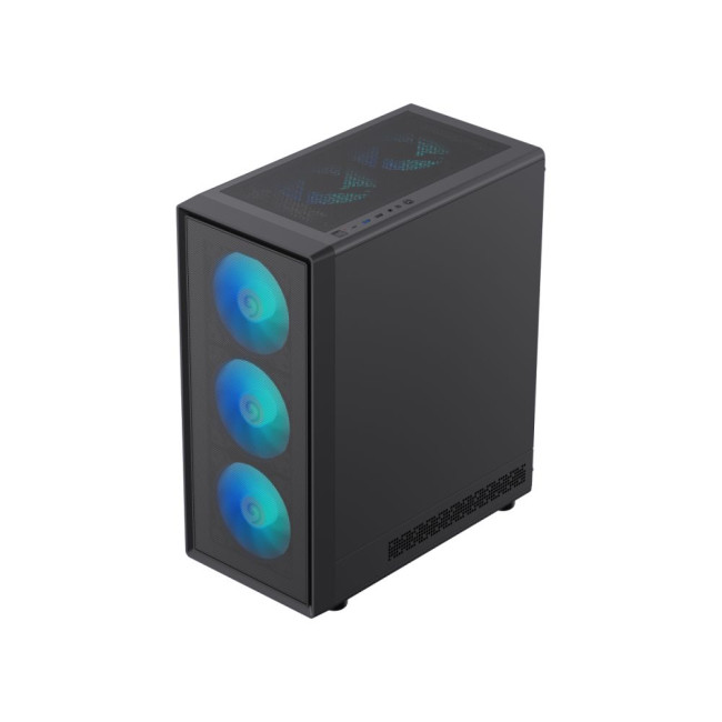 Корпус ATX без блока живлення , загартоване  склоTX,M-ATX,ITX   1*usb 3.0 + 1* usb 2.0  6 FAN Pre i GAMEMAX Storm 2 AB