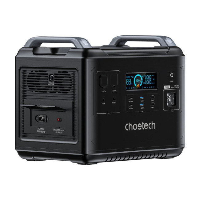 Мобільна зарядна станція Choetech 2000W Bidirecti onal charging power station Choetech 2000W Powerstation