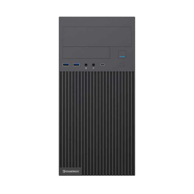 Корпус Micro-ATX без блока живлення  2usb3.0 , type-C , HD audio GAMEMAX MT-321-NP-2U3
