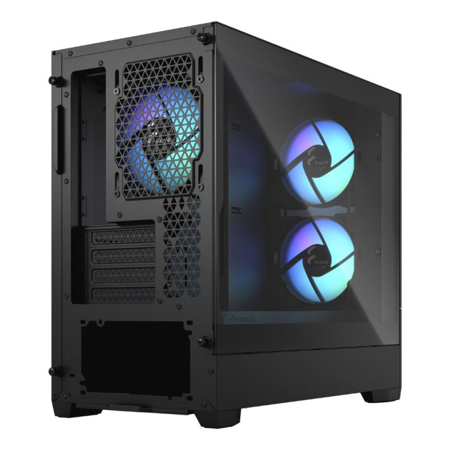 Корпус micro ATX без БЖ, чорний, скло Pop Mini Air RGB Black TG FRACTAL DESIGN Pop Mini Air RGB Black TG (FD-C-POR1M-06)