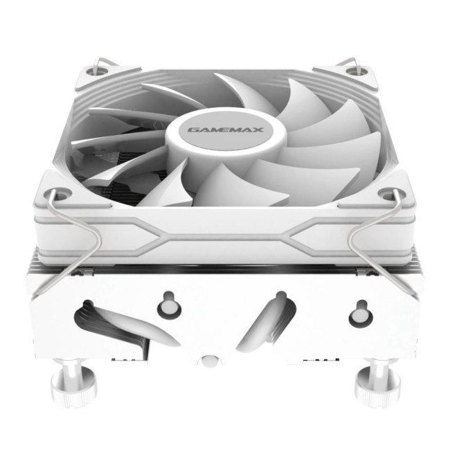Процесорний кулер Intel/AMD TDP 150W ,fan speed 1000~3000RPM (PWM)±10%, air flow 48 CFM (MAX)Intel: GAMEMAX Ice Surface White