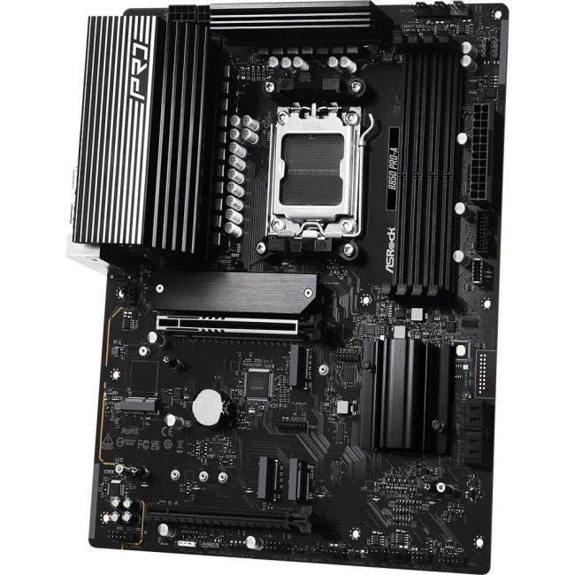 Mатеринська плата sAM5 AMD B850 4xDDR5 HDMI/USB3.2 4xM.2 2.5GbE LAN ATX ASROCK B850 PRO-A