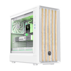 Корпус комп'ютерний Midi Tower без блока живлення  ATX, M-ATX,ITX, Tempered Glass,Mesh,USB3.2x2,Type GAMEMAX CLAW 460 WW