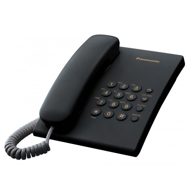 Телефон (чорний) PANASONIC KX-TS2350UAB