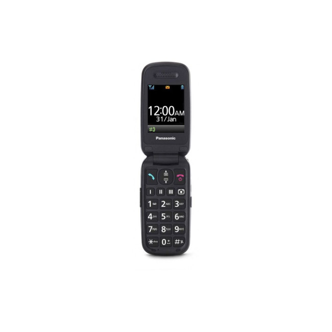 Мобільний телефон чорний PANASONIC KX-TU446EXB