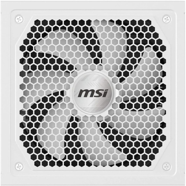 Блок живлення MSI ATX 1000W MAG A1000GL PCIE5 WHITE, EU, 1000W, Fully-Modular, 80 Plus Gold MSI MAG A1000GL PCIE5 WHITE