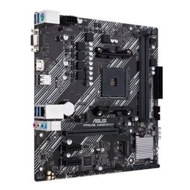 Материнська плата sAM4 2DDR4/VGA/HDMI/3*PCIe/1xM.2 ASUS PRIME A520M-K
