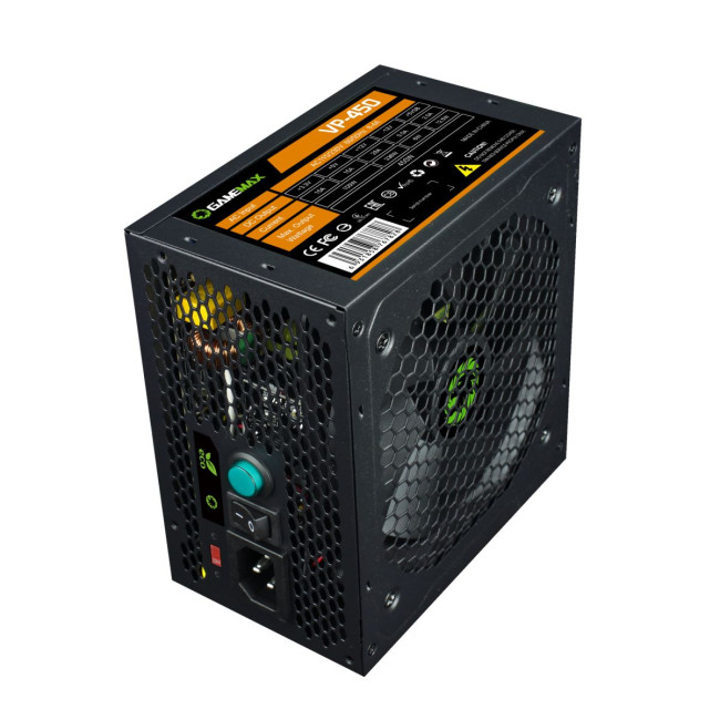 Блок живлення ATX 450W, коробочний, APFC, 12см вент GAMEMAX VP-450