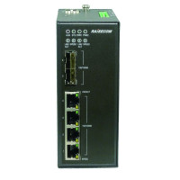 Промисловий Комутатор 2x100M/1000M SFP+4x10/100/1000 RJ45 RAISECOM Gazelle S1508i-2GF-4GE