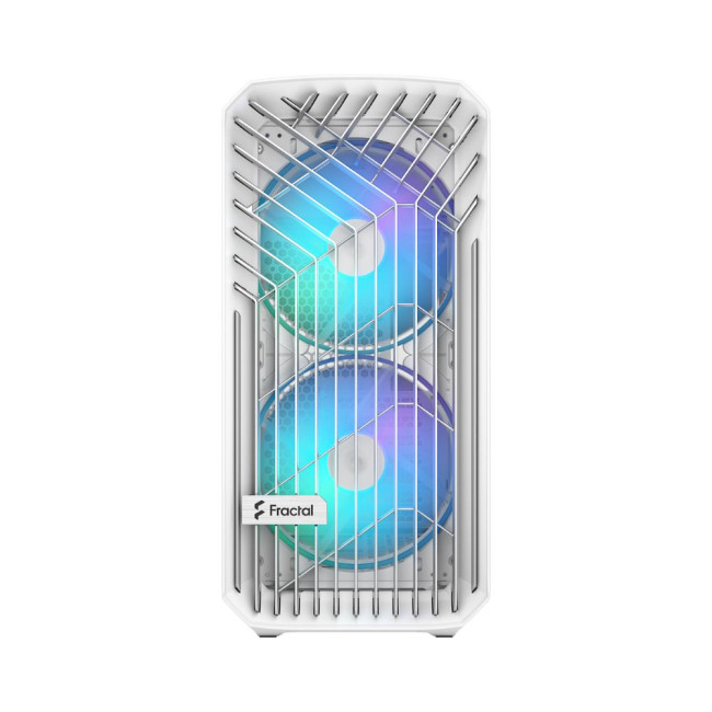 Корпус E-ATX (до 274 мм) без БЖ, білий, скло Torrent Compact RGB White TG FRACTAL DESIGN Torrent Compact RGB White TG c (FD-C-TOR1C-05)
