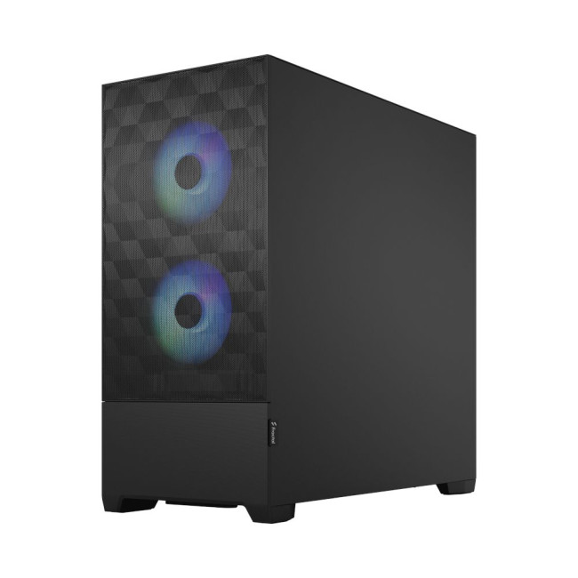 Корпус ATX без БЖ, чорний, скло Pop Air RGB Black TG Clear Tint FRACTAL DESIGN Pop Air RGB Black TG ClearTint (FD-C-POR1A-06)