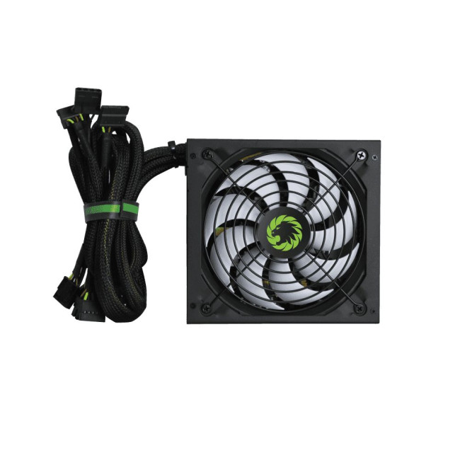 Блок живлення ATX 500W APFC, 80+Bronze, вентилятор 140 мм, чорний, коробочний GAMEMAX GP-500