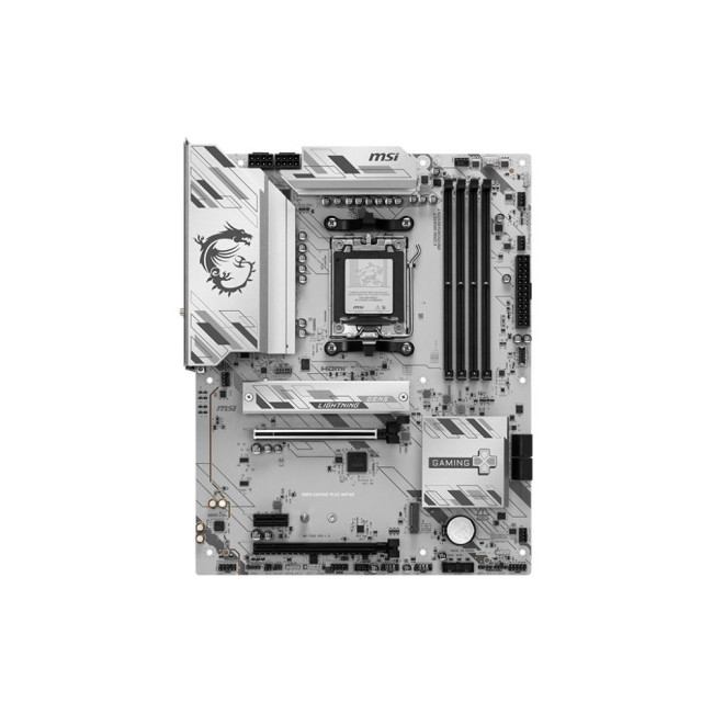 материнська плата sAM5/4DDR5/HDMI/DP/3PCIe/3M.2/4SATA/LAN2.5Gb MSI B850 GAMING PLUS WIFI6E