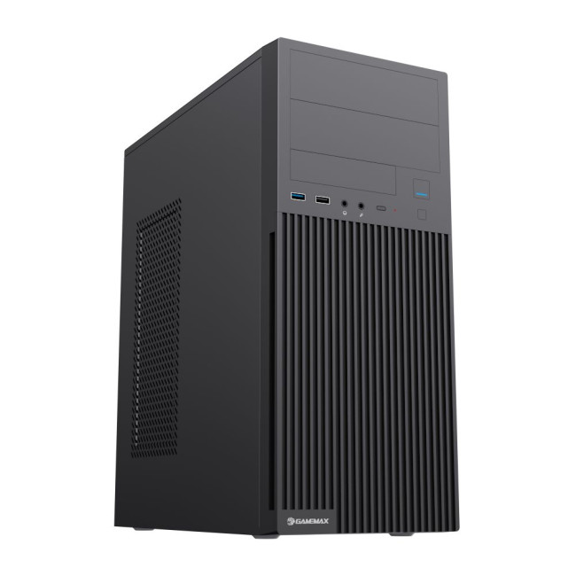 Корпус ATX без блока живлення   1usb2.0_ 1usb 3.0_  HD audio GAMEMAX ET-215-NP-U3