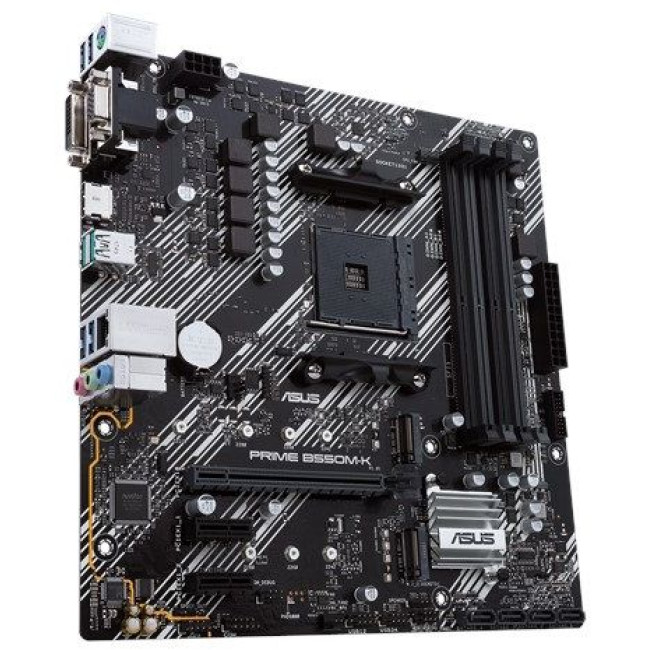 материнська плата sAM4 4DDR4/VGA/DVI/HDMI/3*PCIe/2xM.2 ASUS PRIME B550M-K