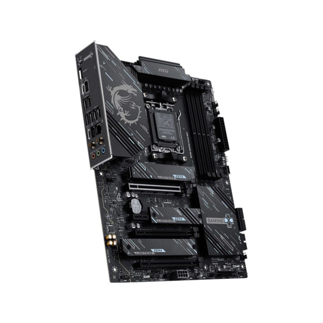 материнська плата sAM5/4DDR5/HDMI/USB4/4PCIe/4M.2/4SATA/LAN5Gb MSI X870E GAMING PLUS WIFI