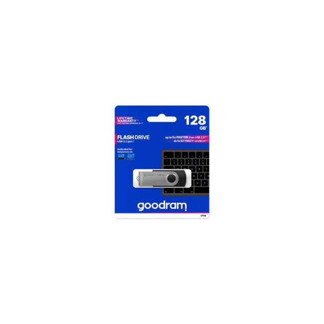 Флеш пам'ять 128GB UTS3 Black 20R/5W USB 3.2 GOODRAM UTS3-1280K0R11