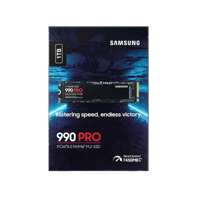накопичувач Samsung SSD 990 PRO 1TB PCIe 4.0 M.2 (NVMe) SAMSUNG 990 PRO 1TB PCIe 4.0 (MZ-V9P1T0BW)