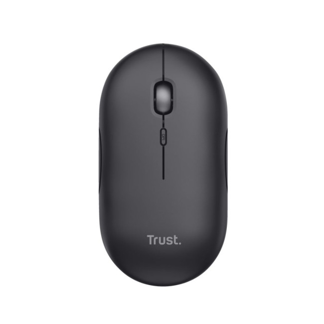 Миша бездротова Puck Rechargeable Wireless Ultra-Thin Mouse Black 1600 dpi TRUST Puck Mouse black (24059)