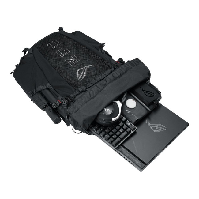 Рюкзак ROG Archer Ergoair BP3800 18 Backpack Black ASUS ROG Archer Ergoair BP3800 18 (90XB09H0-BBP000)