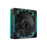 Кулер для корпусу 120мм  3pin AURA (M/F)&4pin PWM Air Flow66.89 CFM Static Air Pressure2.62mm - H2ON GAMEMAX Tornado T12 ARGB-R
