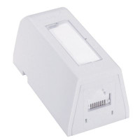 Настінний блок Synergy 1P DG+,Cat 6, UTP, білий MOLEX SBX-00005-02