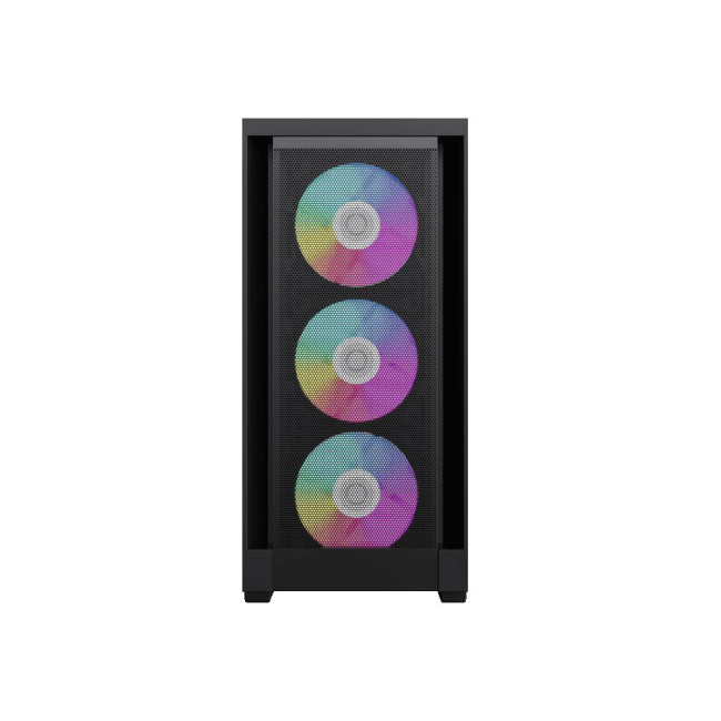 Корпус Micro ATX без блока живлення , ABS пластик, сітка,закалене склоM-ATX, ITX, ABS, Mesh,Tempered GAMEMAX Defender MB