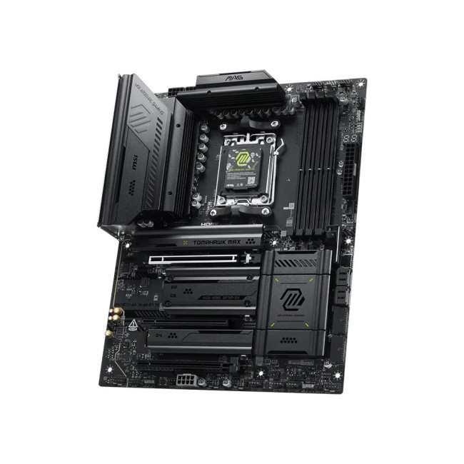 материнська плата sAM5/4DDR5/HDMI/2USB4/4PCIe/4M.2 /4SATA/LAN5Gb  MAG X870E TOMAHAWK MAX WIFI
