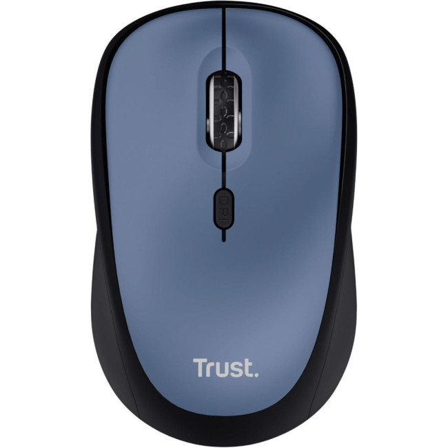 Миша бездротова Yvi+ Silent Wireless Mouse Dark blue 1600 dpi TRUST Yvi+ Mouse dark blue (25514)