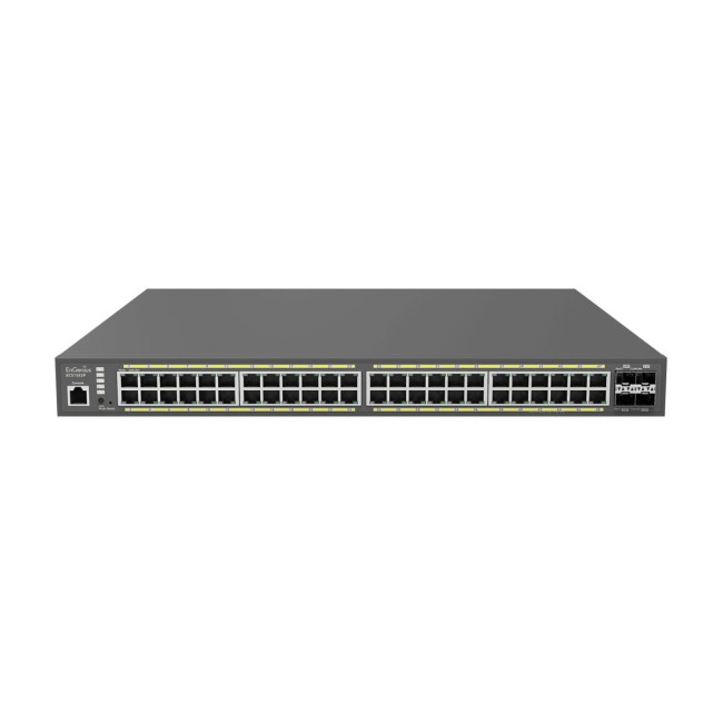 Комутатор 48xGbE + 4x10Gb SFP+ L2+ 410W Cloud ENGENIUS ECS1552P (1402A0109331)
