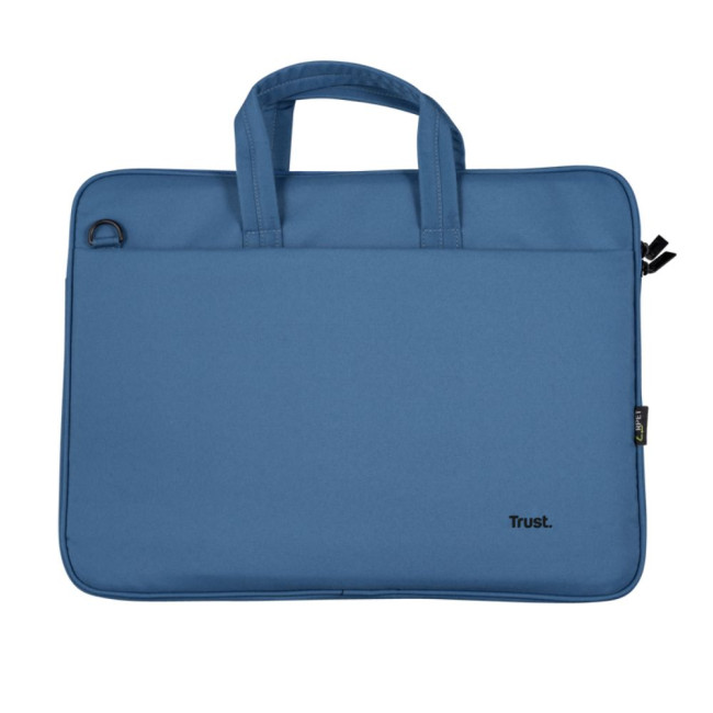 сумка для ноутбуку Bologna Slim Laptop Bag 16 inch Eco - blue TRUST Bologna Slim Bag 16 blue (24448)